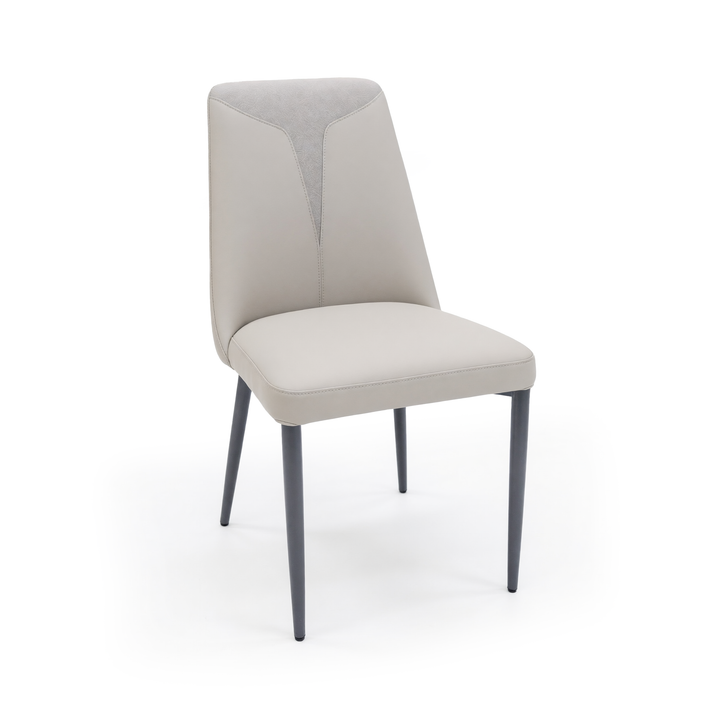 MONICA Upholstered Grey Dining Chair