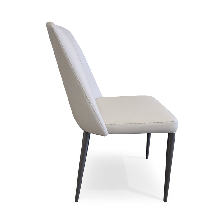 MONICA Upholstered Grey Dining Chair