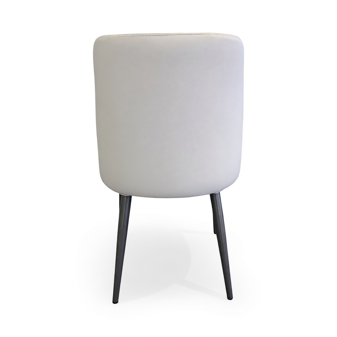MONICA Upholstered Grey Dining Chair