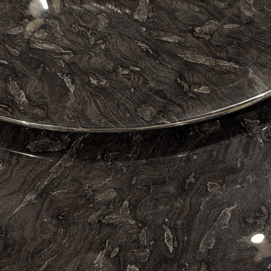 NICHOLAS Versace Black Marble Dining Table