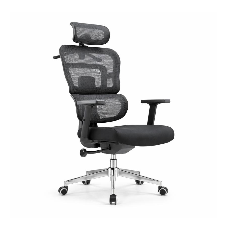 NIKOLAJ Breathable Black Mesh Gaming Chair