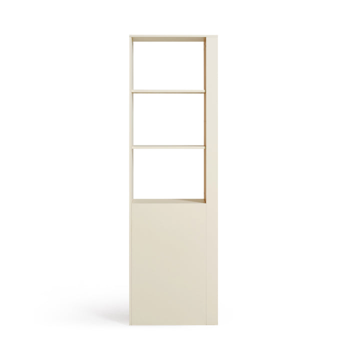 NIKOLAJ Slim Cream White Display Cabinet