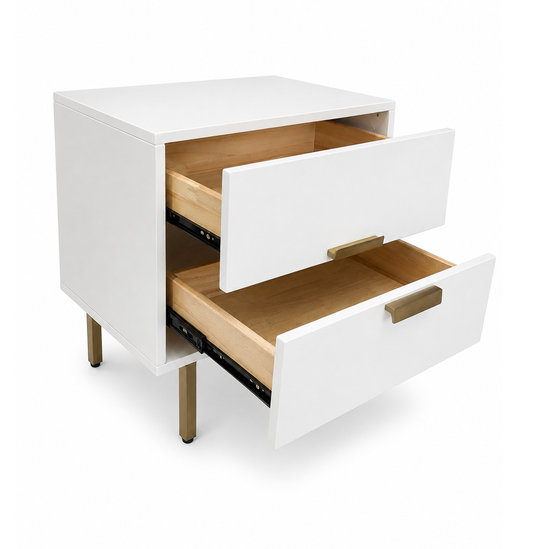 OVIDIO Glam Bedside Nightstand