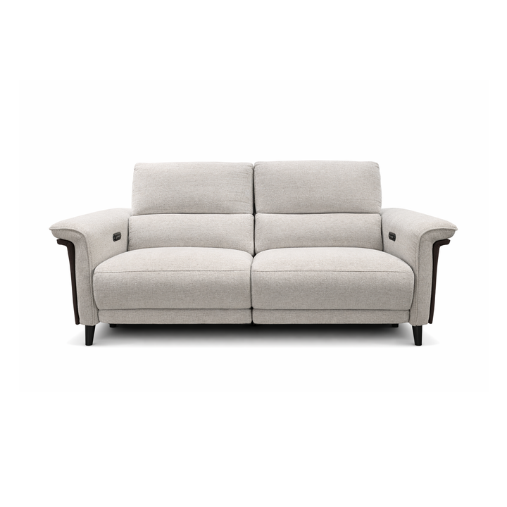 PENNY Plush Two-Tone Recliner Sofa