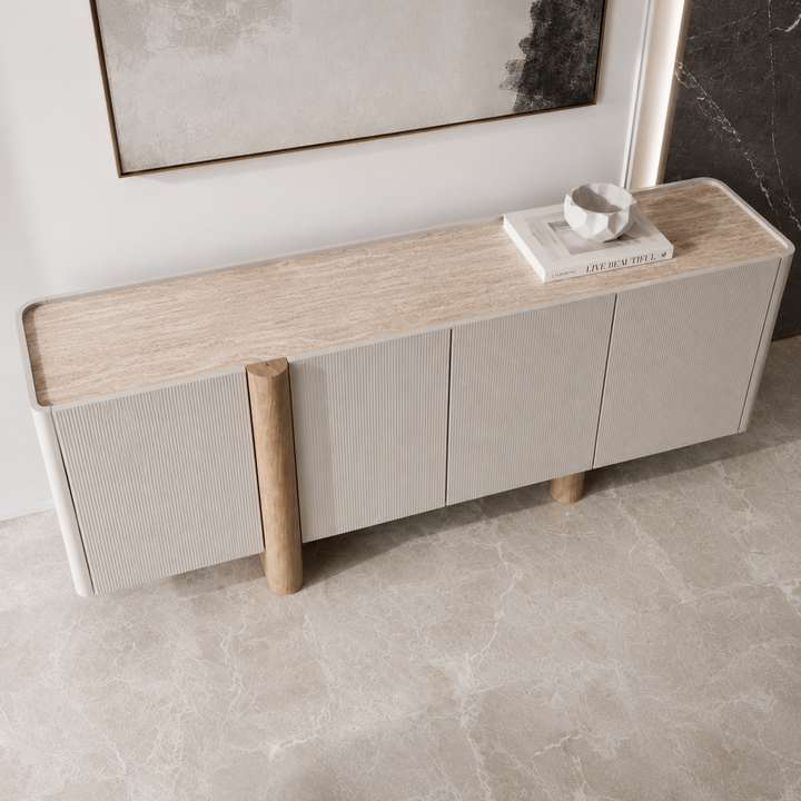 ROGAN White Oak Veneer Sideboard
