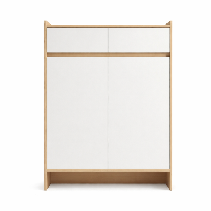 ROLF Dual-Tone Shoe Cabinet