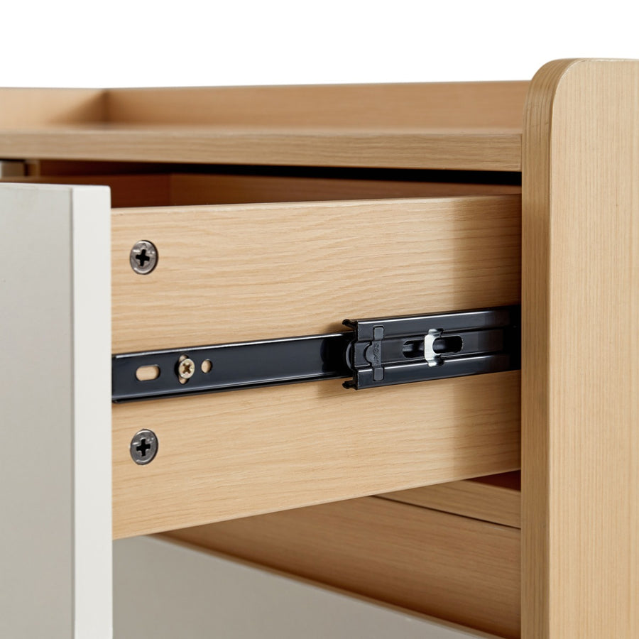 ROLF Dual-Tone Shoe Cabinet