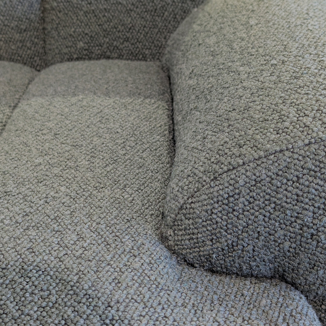 ROMAN Plush Channel-Tufted Lounge Chair