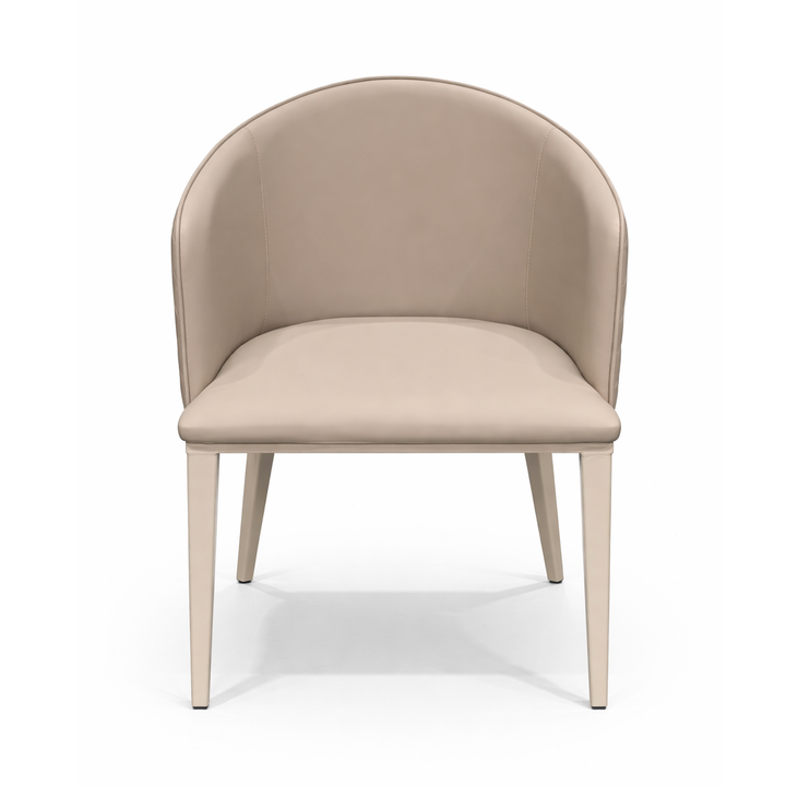 RYLIE Quilted Leathaire Dining Chair