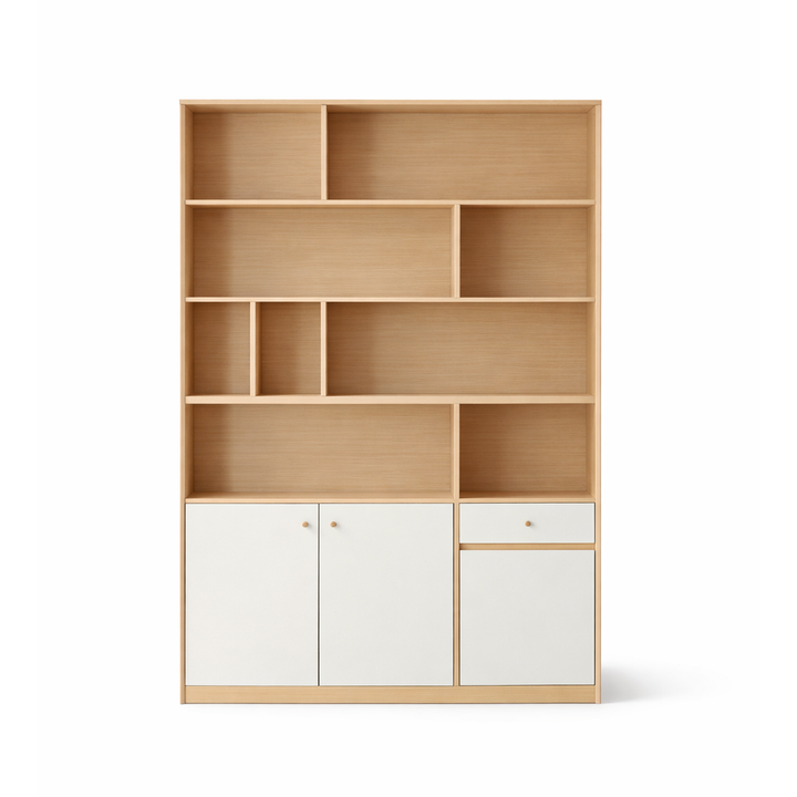 SALMA Multi-Storage Bookcase
