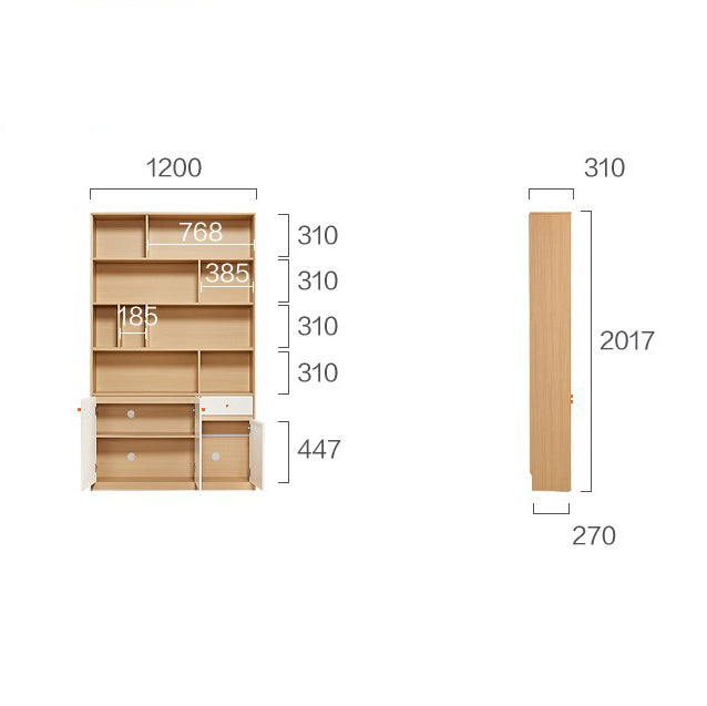SALMA Multi-Storage Bookcase