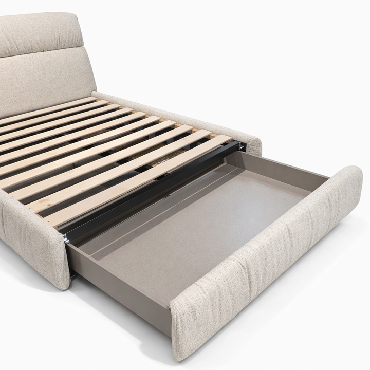 NOOR Storage Fabric Bed