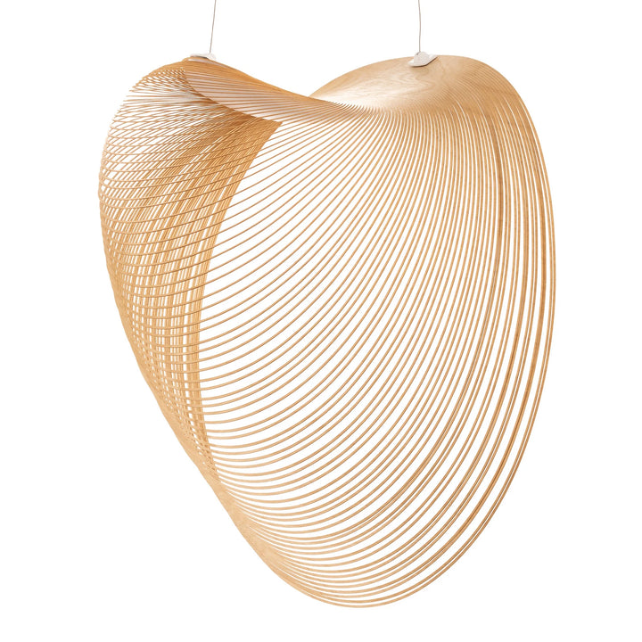 MADELINE Sculptural Wood Pendant Light