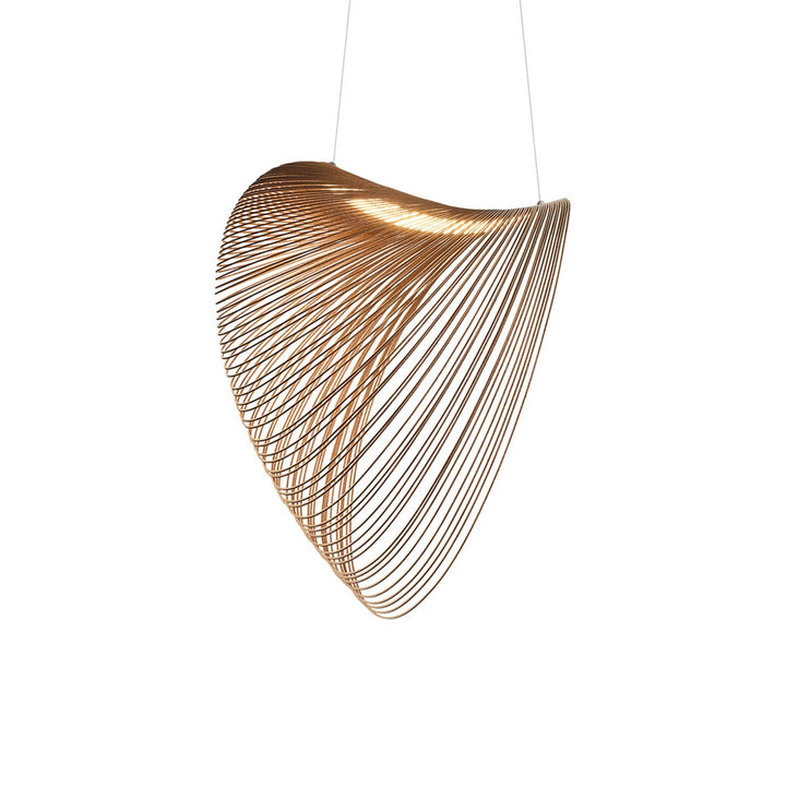 MADELINE Sculptural Wood Pendant Light
