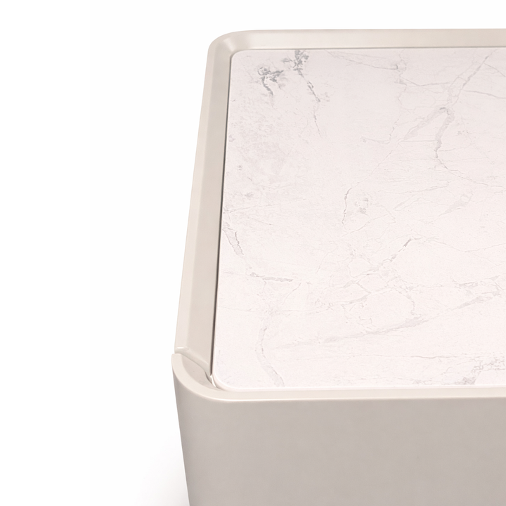 ISAMBARD Sleek Art Stone Media Console