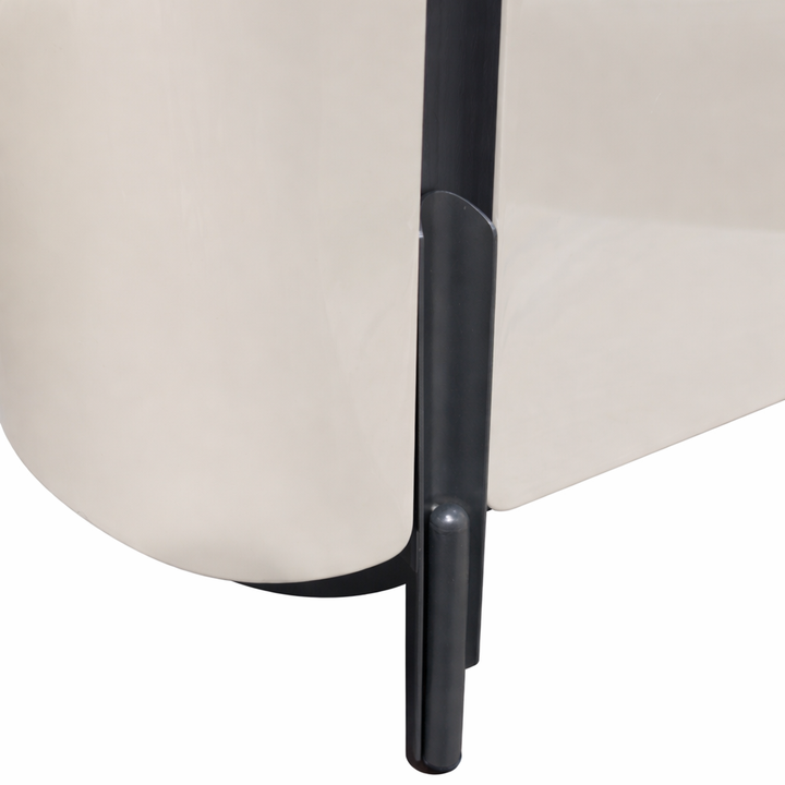 ISAMBARD Sleek Art Stone Media Console