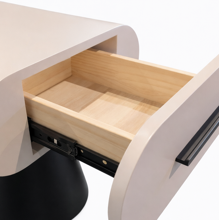 TAPER Geometric Bedside Table