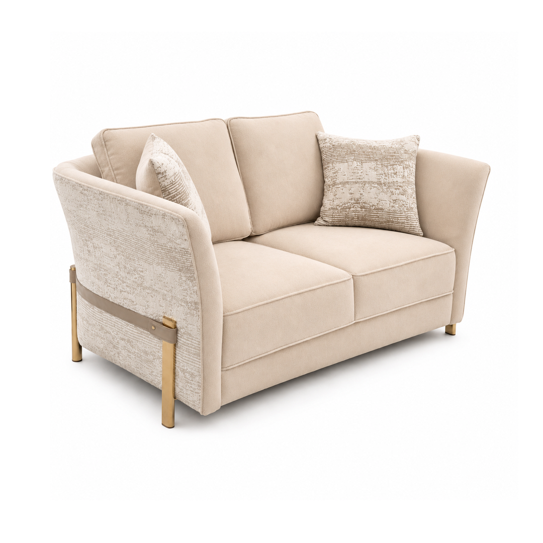 TATJANA 2 Seaters Fabric Sofa