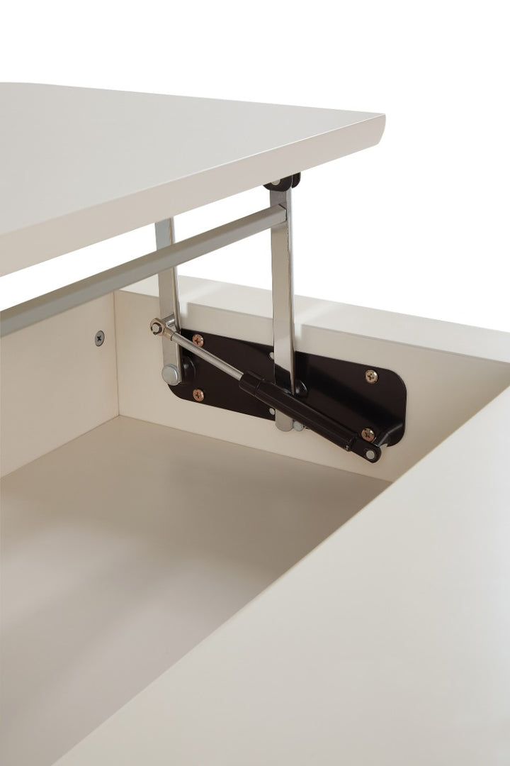 RENLY Nordic Lift-Top Storage Coffee Table