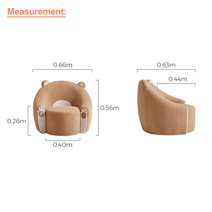 LOKI Brown Bear Lazy Sofa