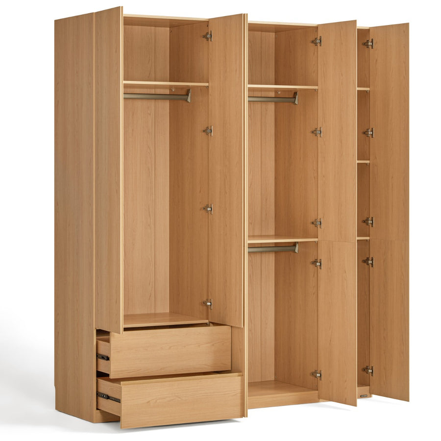 JERICHO 200cm Five Door Wardrobe