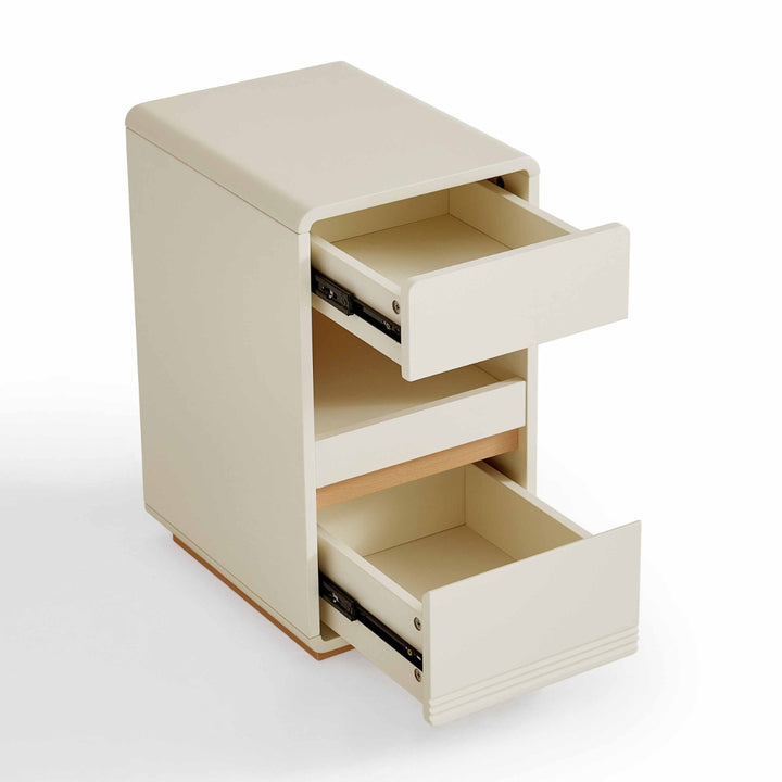 SEVILLE Wood Color Narrow Nightstand