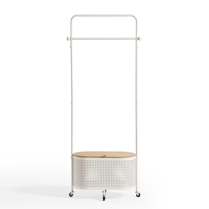 LINN Industrial Rolling Laundry Rack