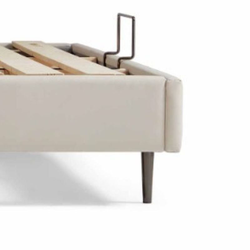 BAFFIN Beige Upholstery Queen Bed