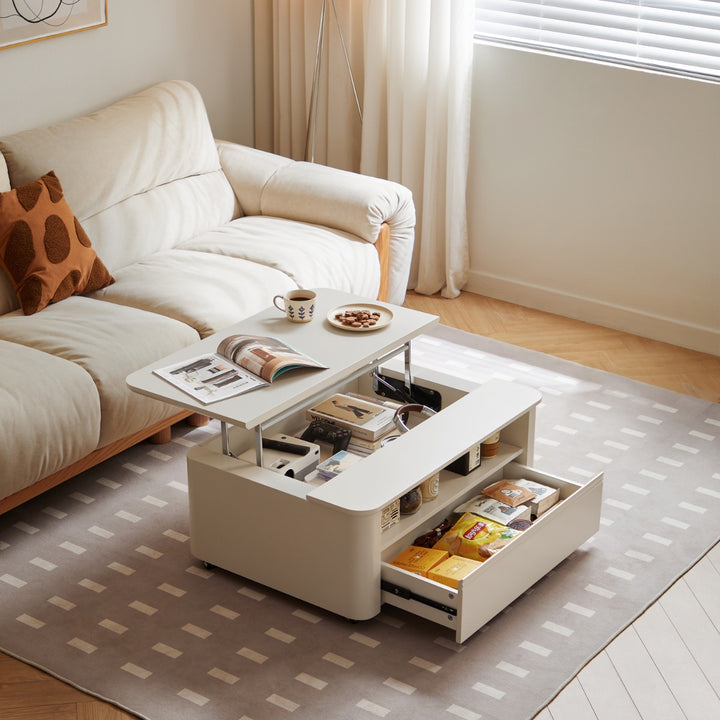 RENLY Nordic Lift-Top Storage Coffee Table