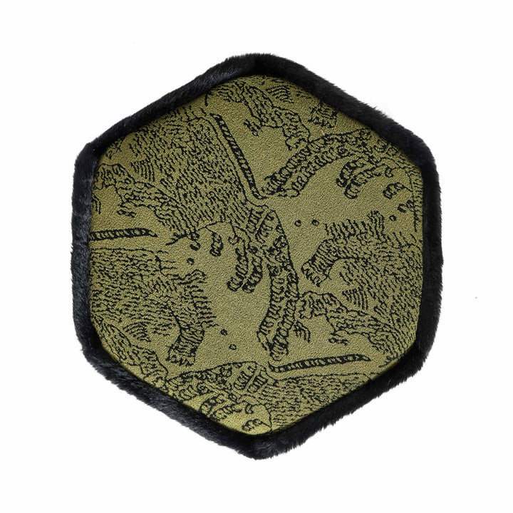 ALESSIA Sherpa Comfort Ottoman