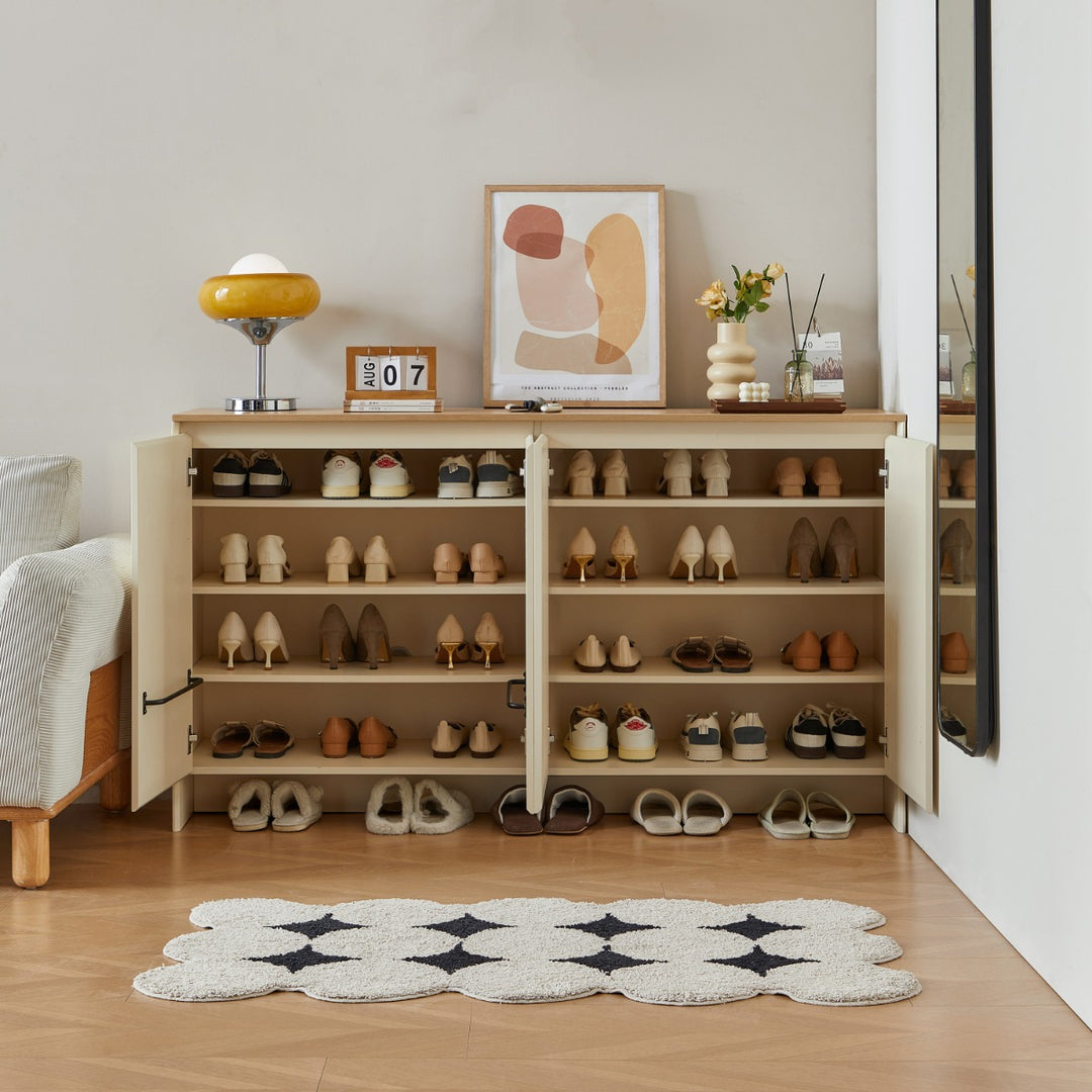 JOANNE Slim Four-Door Shoe Cabinet