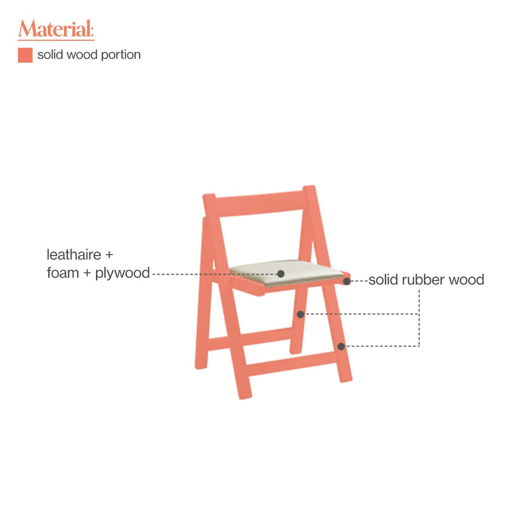 VERSA Foldable Dinning Chair*2