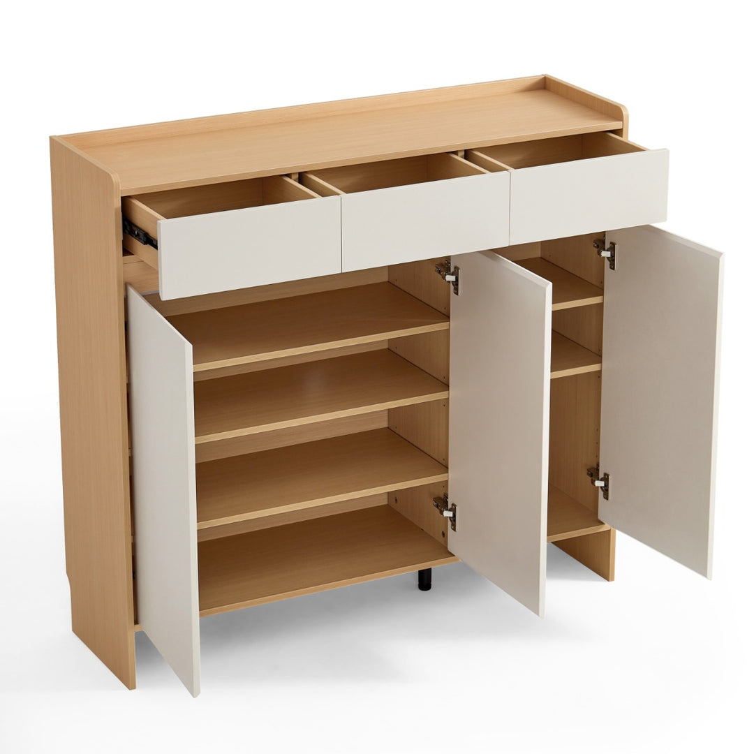 TOVE Slim Melamine Storage Cabinet