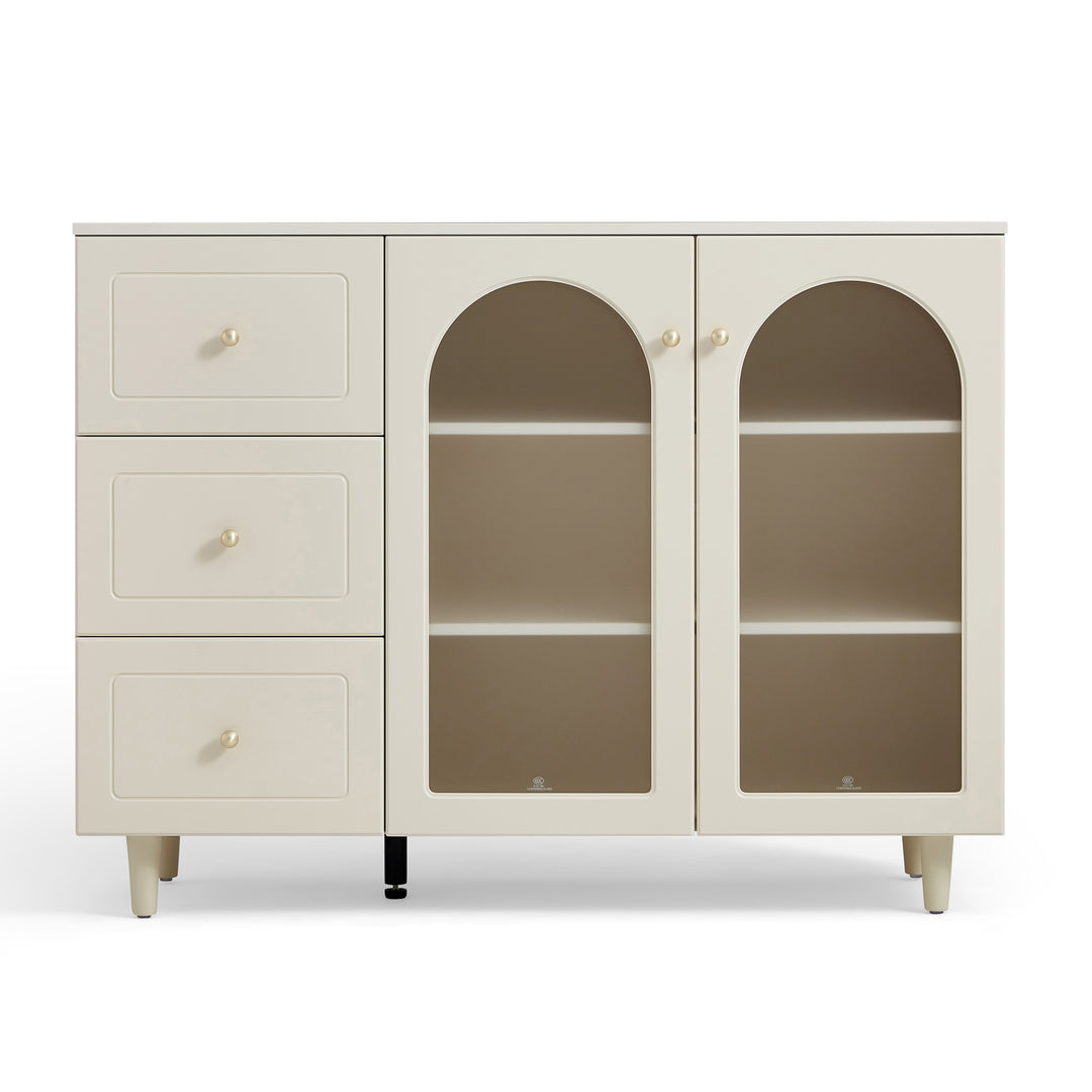 COLUMBUS Glass Door Side Cabinet