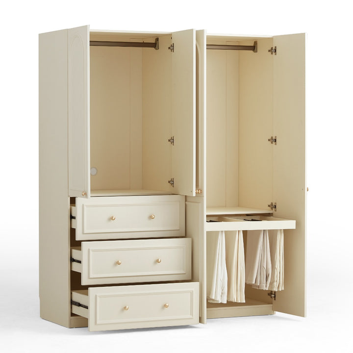 VICHY 200cm Standard Four Door Wardrobe