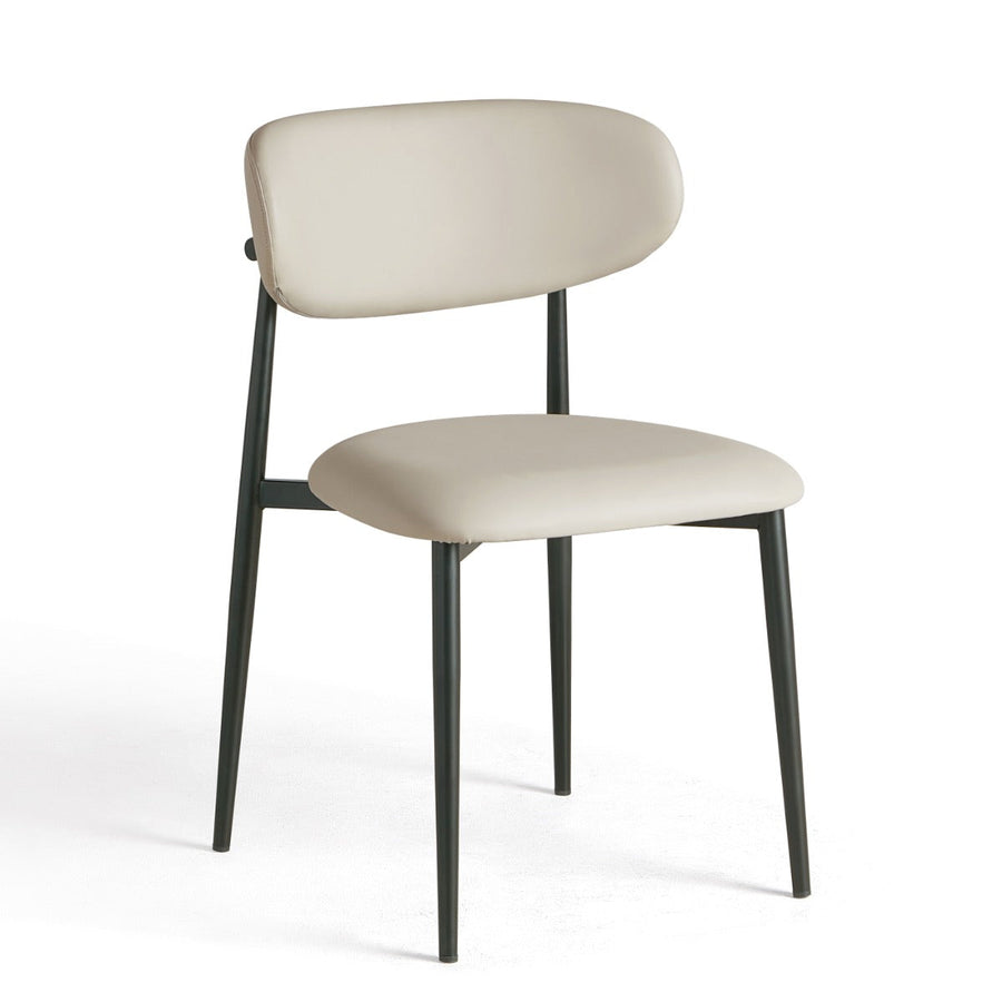 KENSINGTON Dining Chair Black + White
