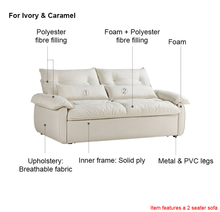 BARRETT Grey Sofa