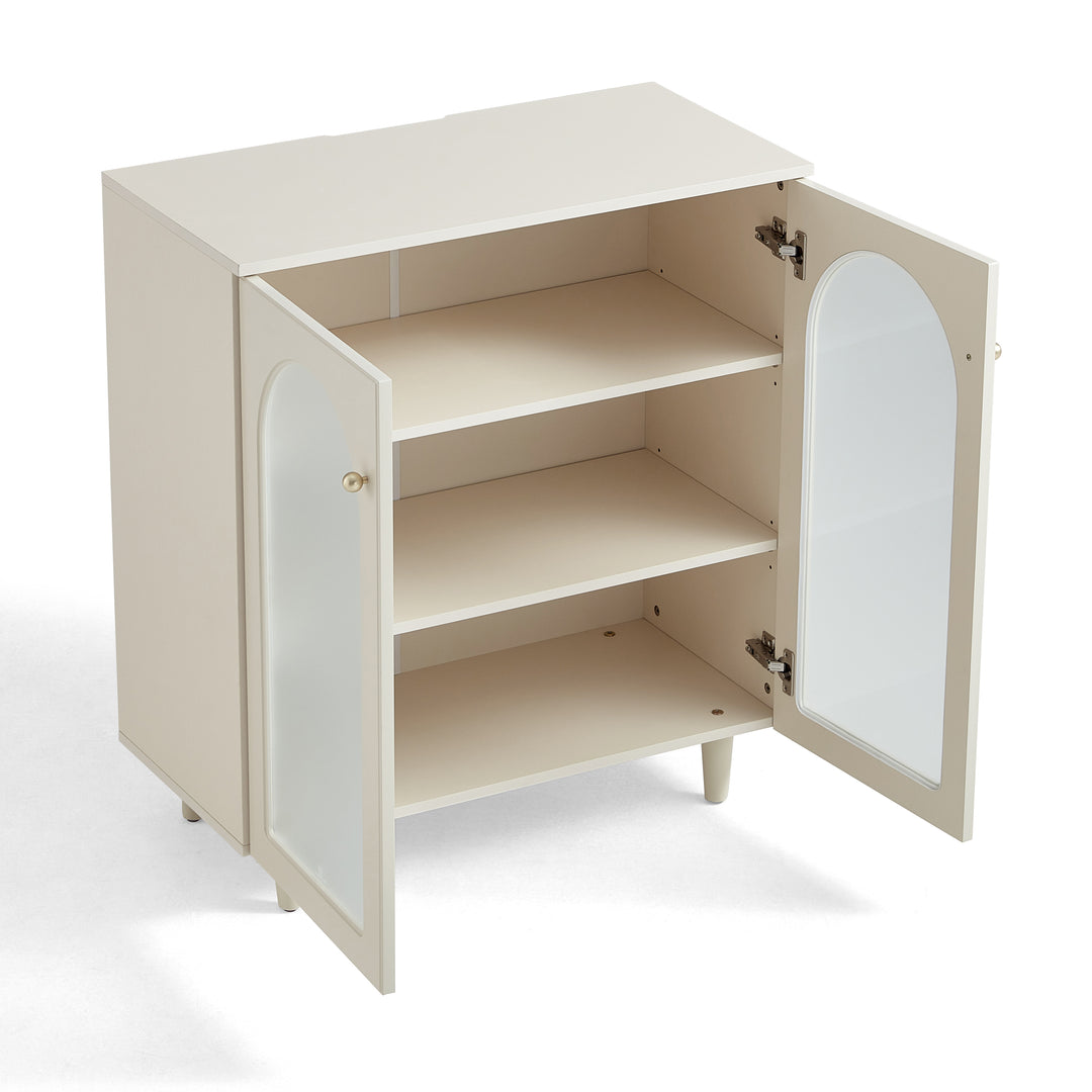 TUCSON Glass Door Side Cabinet