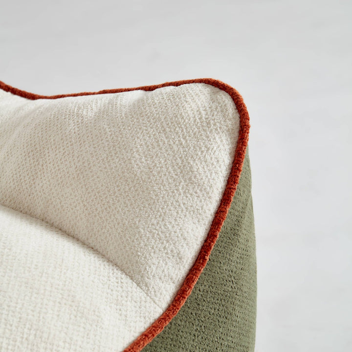 ALEXIA Single Green Lazy Sofa