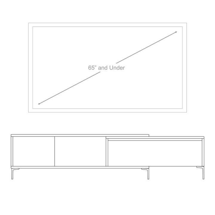 VOLTA sintered stone TV Cabinet