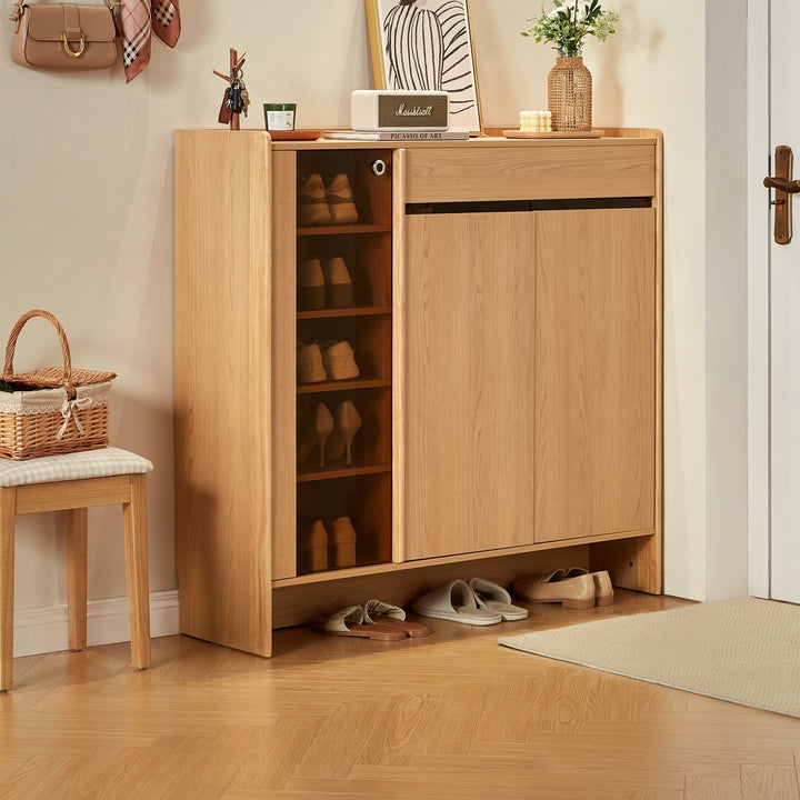 ISABEL Wood Color Shoe Cabinet
