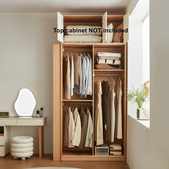 SEVILLE 120cm Wood Color Wardrobe