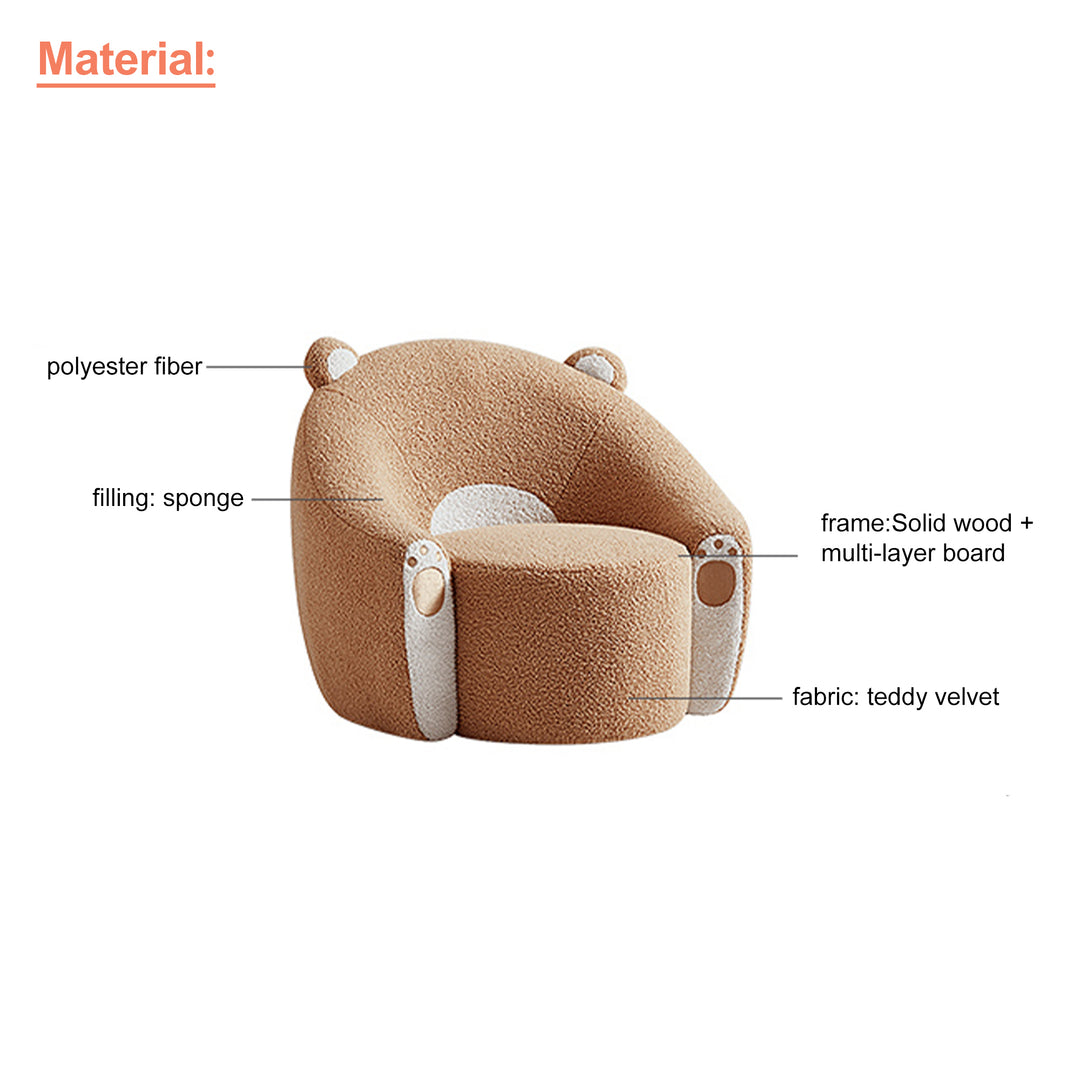 LOKI Brown Bear Lazy Sofa