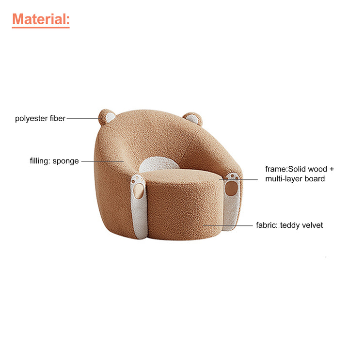 LOKI Brown Bear Lazy Sofa