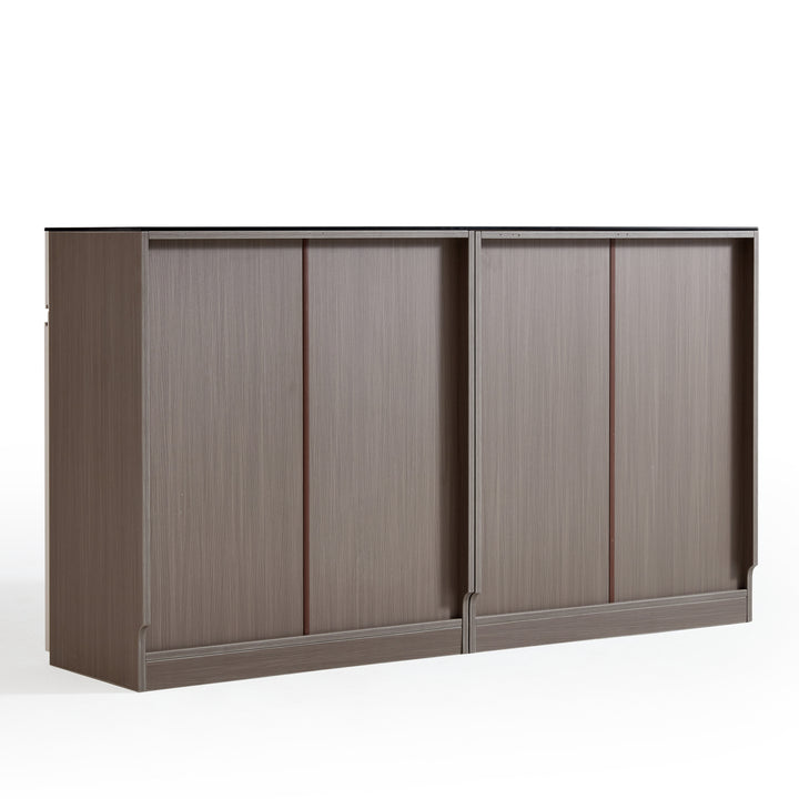 GANU 90cm Coffee Color Dining Sideboard