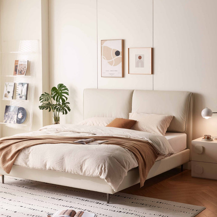 BAFFIN Beige Upholstery Bed