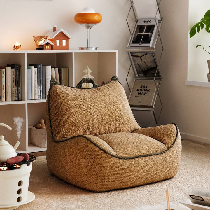 ALEXIA Single Green Lazy Sofa