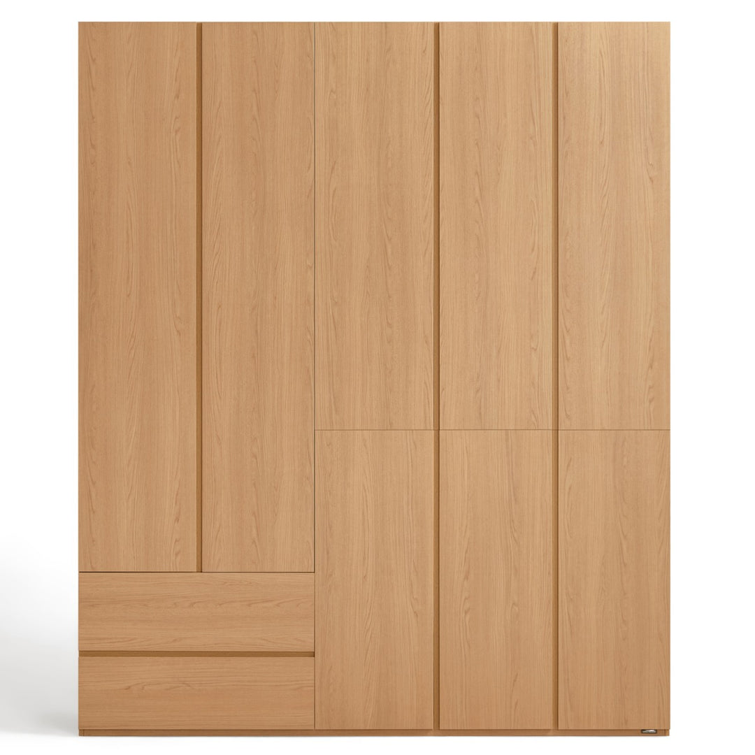 JERICHO 200cm Five Door Wardrobe