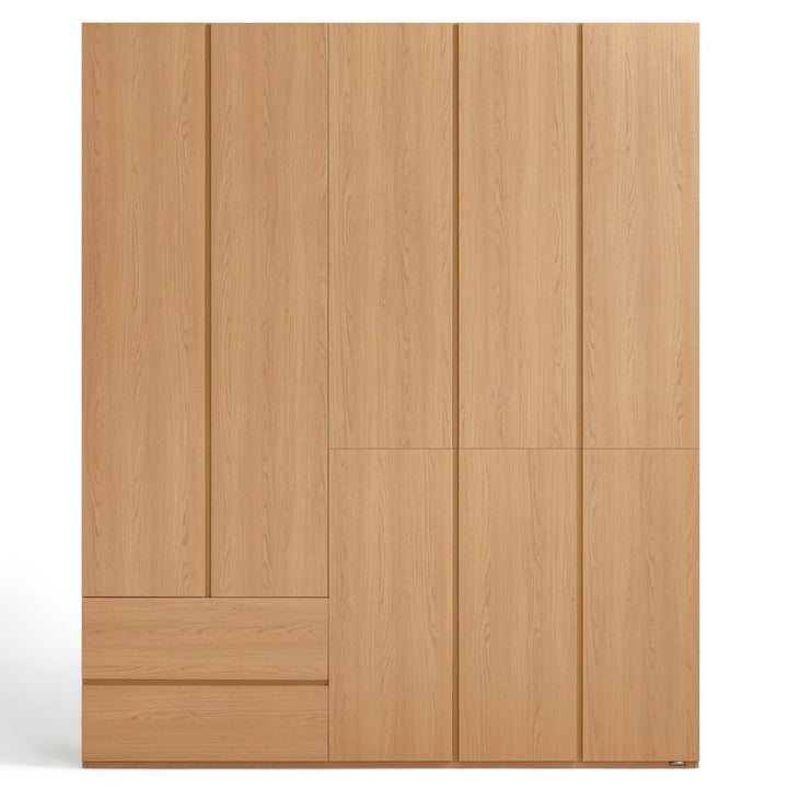 JERICHO 200cm Five Door Wardrobe
