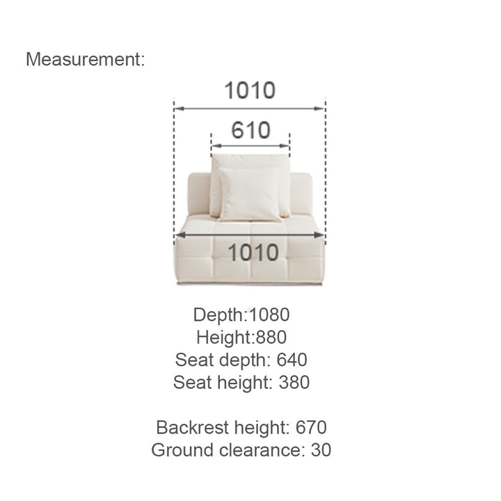 PITAYA 1 Seater Fabric Sofa